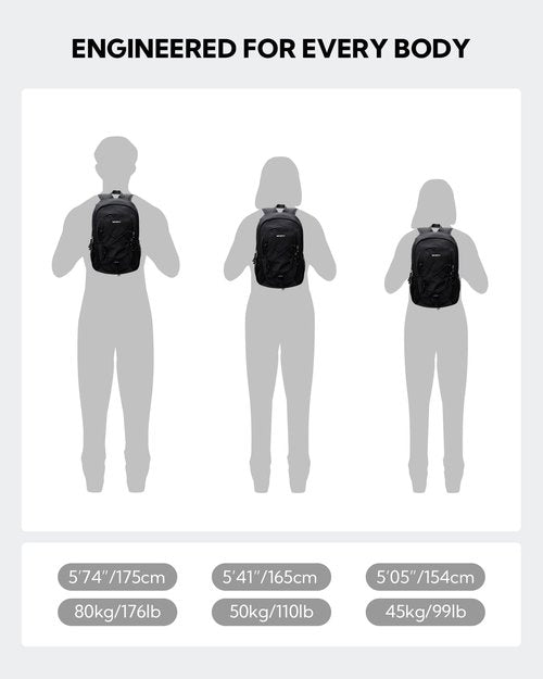 WATERFLY 12L Small Hiking Backpack: Day Pack Lightweight Travel Bag Camping Fitness Cycling Outdoor Sports Daypack For Women Men Teenager
