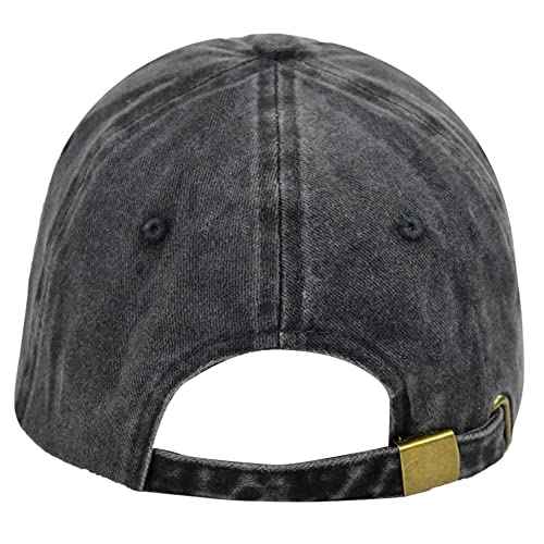 Horse Hair Don't Care Hat, Adjustable Embroidered Distressed Cotton Horses Baseball Cap Gifts for Girls Women