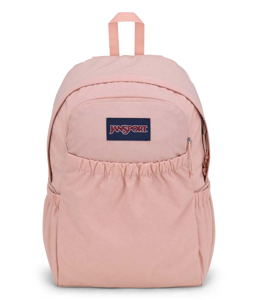 JanSport Slouch Pack - Fully Padded Back Panel - Comfortable and Ideal Storage - Misty Rose