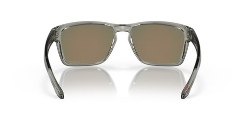 Oakley Men's Oo9448 Sylas Rectangular Sunglasses, Grey Ink/Prizm Ruby, 57 mm