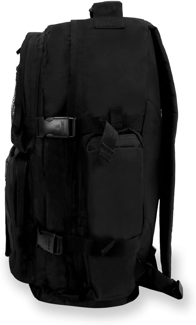 Everest Oversize Deluxe Backpack, Olive/Black, One Size