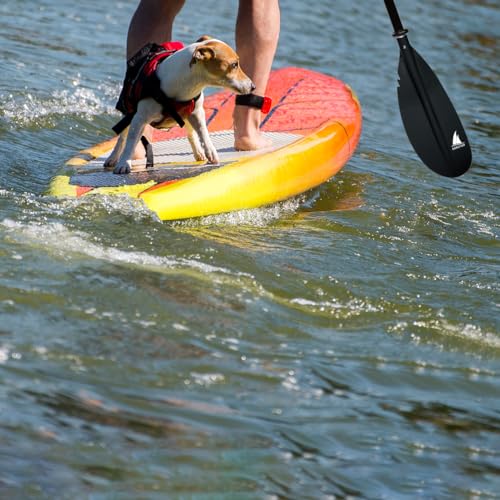 Black 86-Inch Kayak Paddle - Adjustable Aluminum Alloy Shaft with Glass Fiber Blades