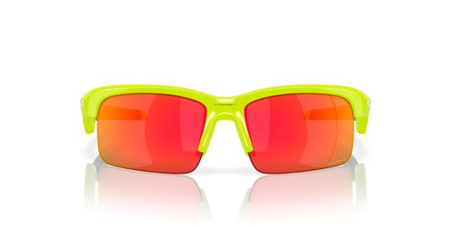 Oakley Youth OJ9013 Capacitor Sunglasses, Polished Retina Burn/Prizm Ruby, 63 mm