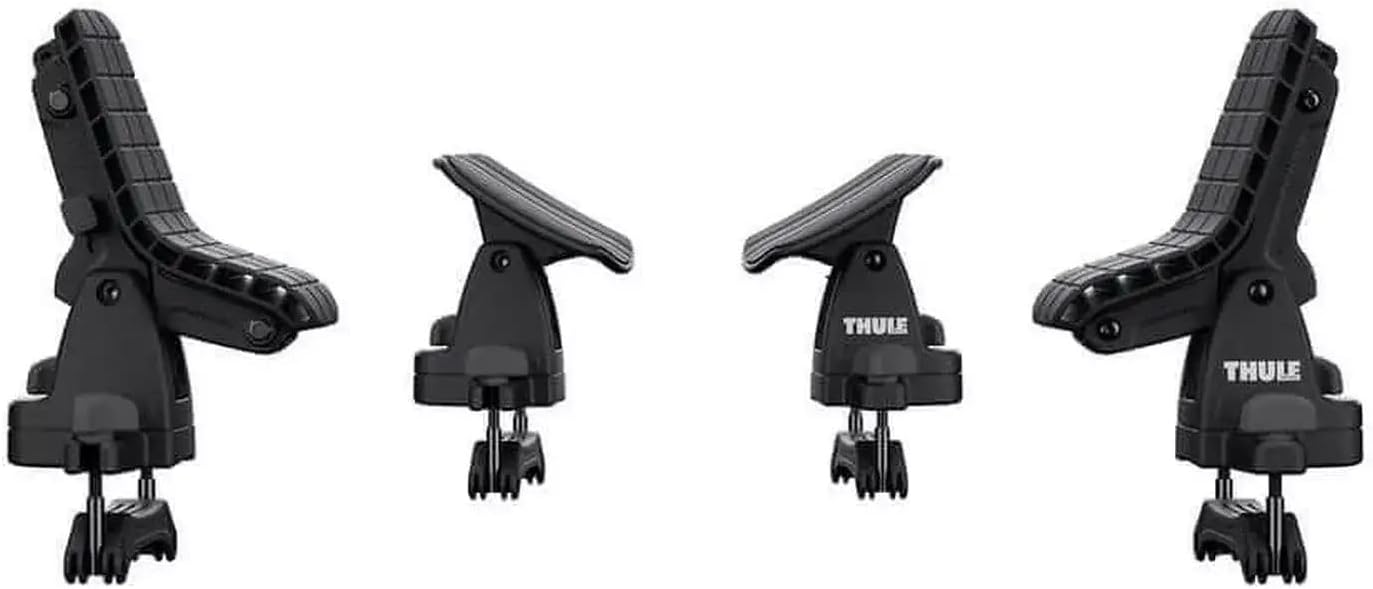 Thule DockGlide - Carries kayaks up to 36" wide - Fits all hull shapes - Kayak roof rack - One-person easy loading - 75lb weight capacity