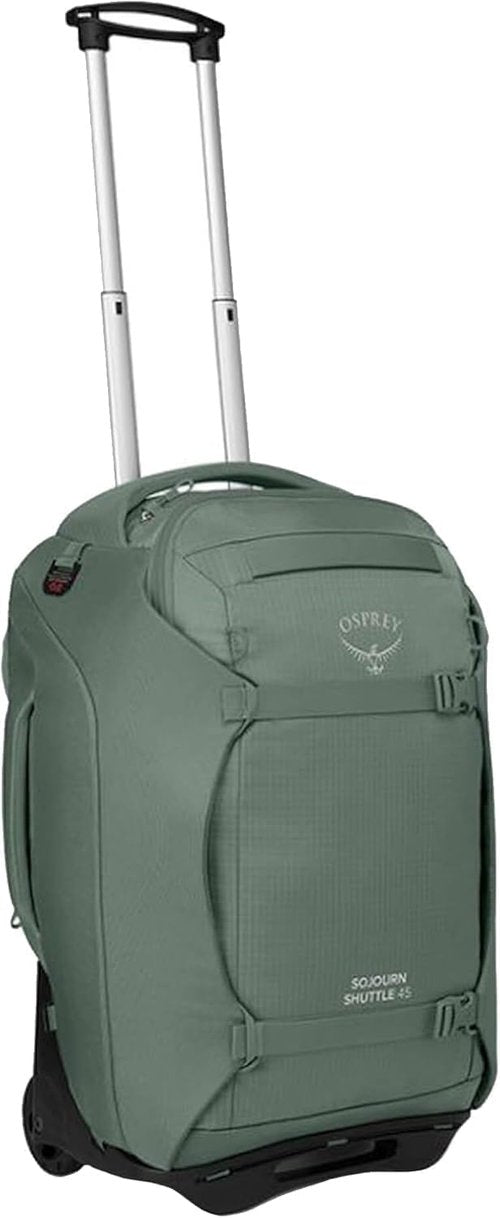 Osprey Sojourn 22"/45L Wheeled Travel Backpack with Harness, Koseret Green