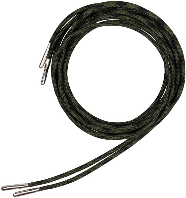 550 Paracord Boot Laces – Paracord Planet Milspec Paracord Boot Lace – Available in 52 and 72 Inch Lengths (72 Inch, Black)