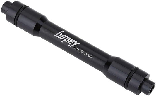 Wheel Fork Axle, 15mm Front Thru Axle to 9mm Quick Release Skewer Adapter Conversion Adapter Tool for Mountain Bicycle