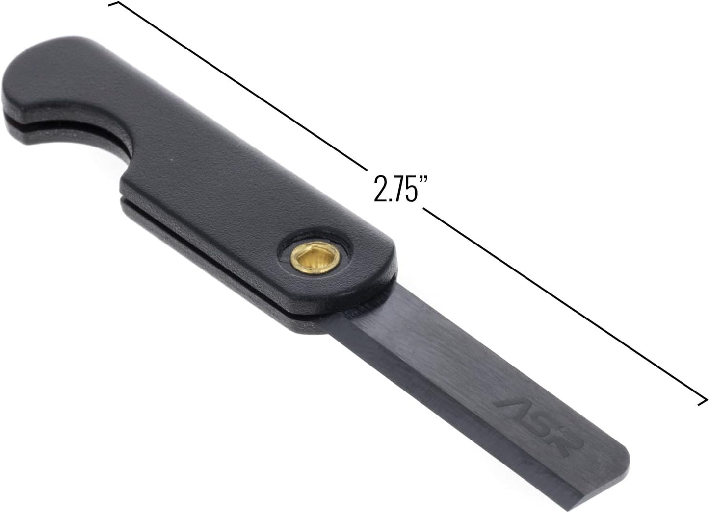 ASR Tactical Folding Ceramic Razor Blade, Micro EDC Escape Knife Survival Tool
