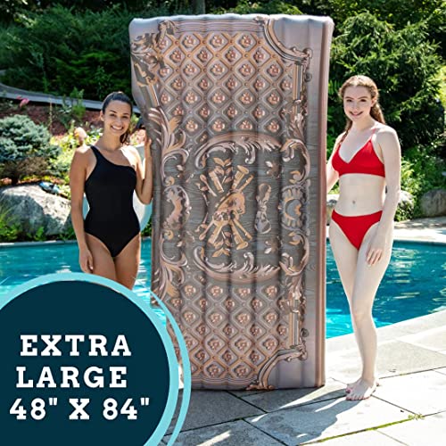 Large Titanic Movie Pool Float - 48x84 Inch Inflatable 2-Person Raft