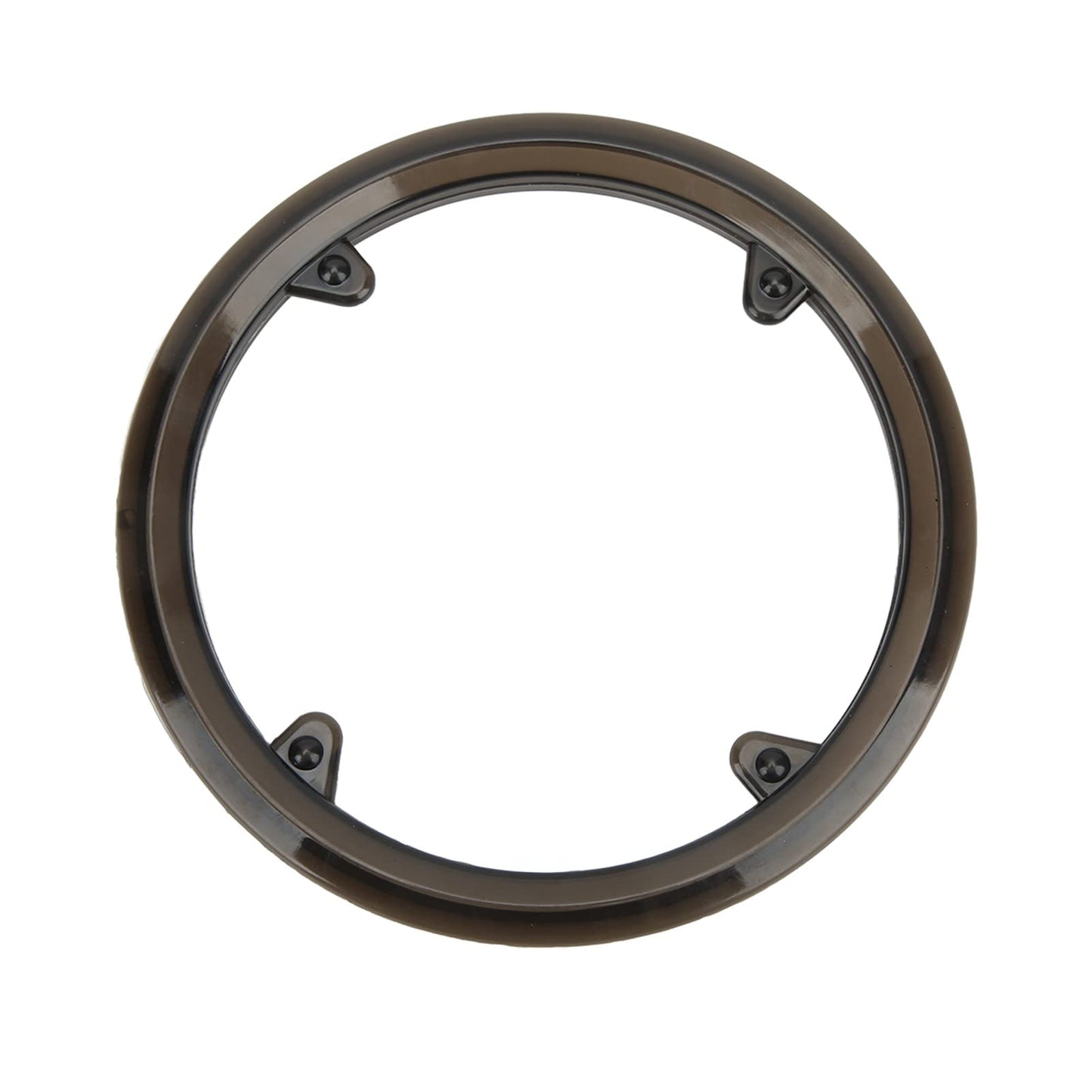 Chainring Chain Guard, Sprocket Protective Cover with 4 Holes Plastic Chainwheel Protective Guard Cover Black