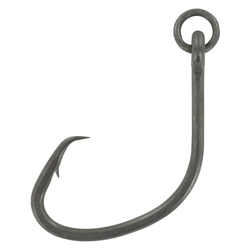 BKK Ringed MUTSU Circle Medium-SS Hook | 2/0 | 6-Pack | 3X | Saltwater Super Slide Coating | Hyper Carbon Steel | Forged Shank | Needle Point
