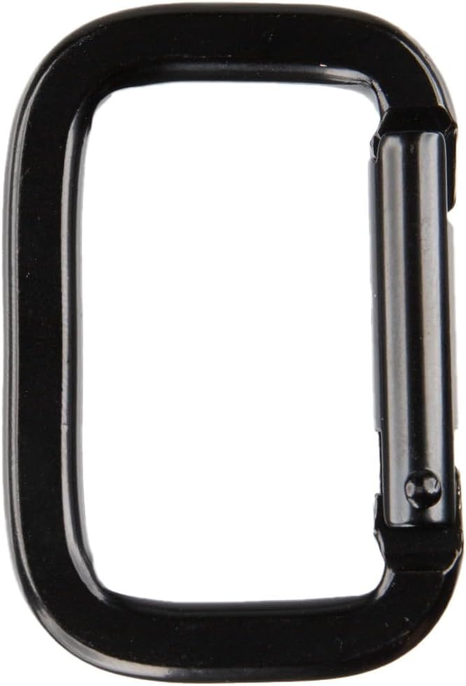 Aluminum D Ring Carabiner Clip Bulk Packages - Available in a Variety of Sizes, Styles, and Colors