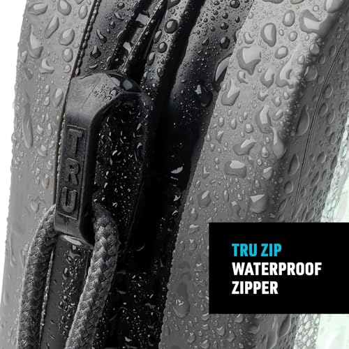 Nite Ize RunOff Waterproof Hip Pack - Beach & Hiking Essential - Bag for Phone & Travel Essentials - Crossbody Beach Tote & Travel Pouch with IP67 Rating - Charcoal