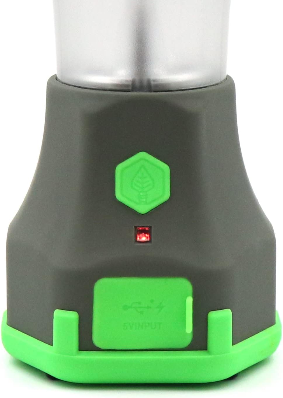 Atlas 600 Solar LED Waterproof Camping Lantern with Micro USB Charger, Black