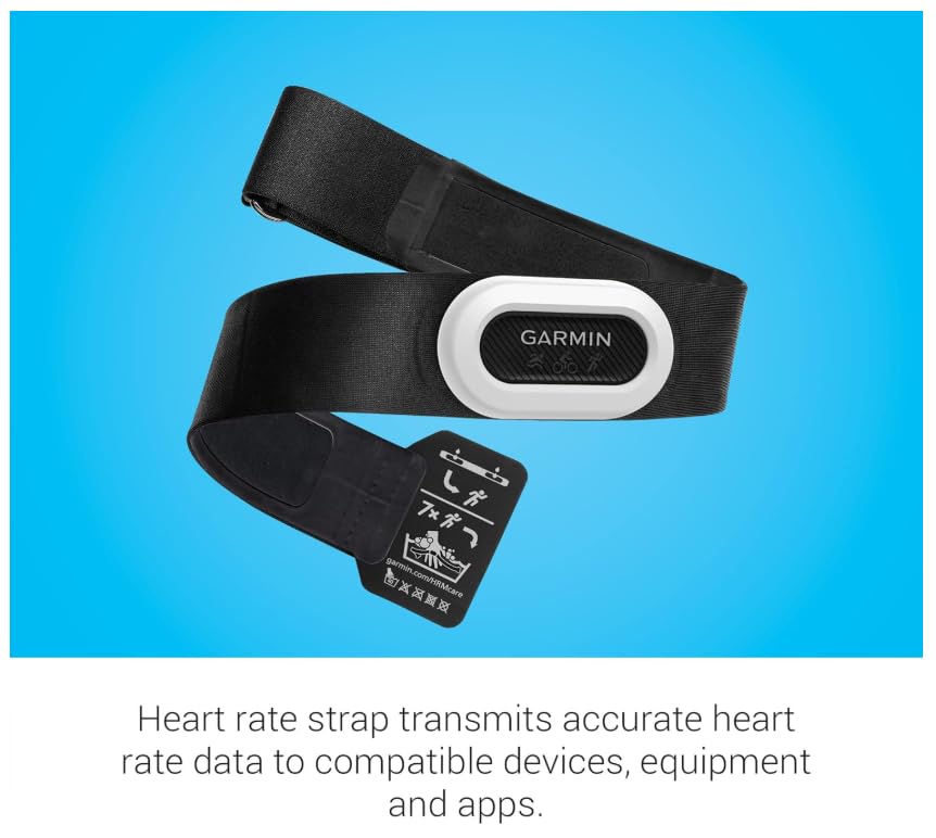 Garmin HRM-Pro Plus Premium, Chest Strap Heart Rate Monitor, Running Dynamics, ANT+, Bluetooth with Wearable4U Power Bank Bundle