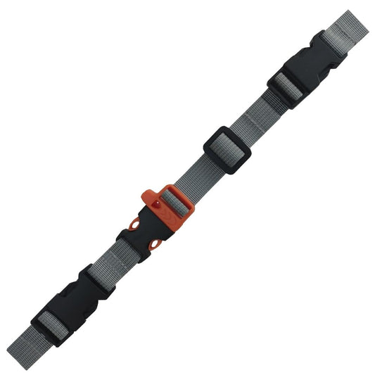 HDHYK Backpack Chest Strap - Nylon - Adjustable Universal Chest Strap (Grey)