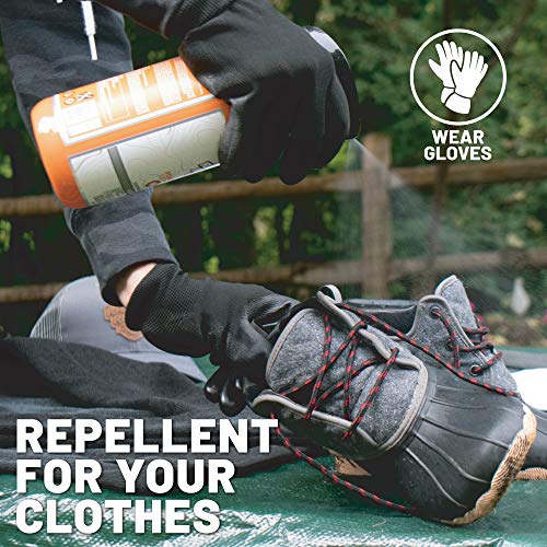 Permethrin Insect & Tick Repellent Spray for Clothing & Gear - 24 fl oz - Scent Zero - Long-Lasting, Odorless, Unscented