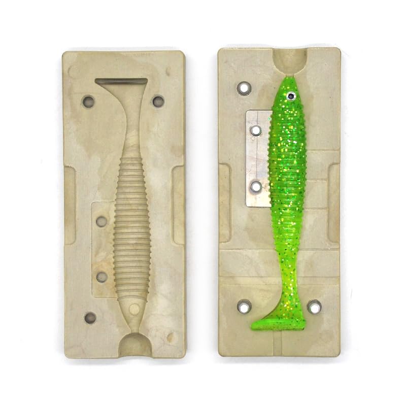 DIMATTEO Soft Plastic Lure Mold Lure Making Injection Molds Fishing Molds Lures 4.7" 12g