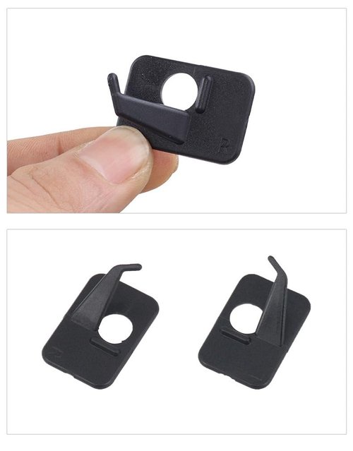 PESSILIN 20 Pcs Right Hand Arrow Rest, Arrow Rest for Recurve Bow, Recurve Bow Accessories