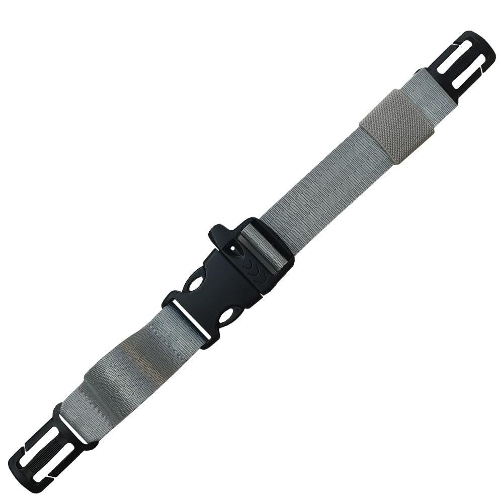 HDHYK Adjustable Backpack Chest Strap Nylon 1 Inch Webbing，Sternum Straps for Backpack(Silvery Grey)