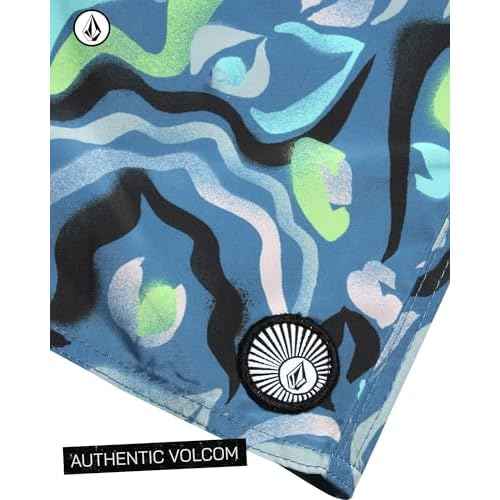 Volcom Boys Swim Trunks - UPF 50+ Quick Dry Board Shorts with Drawstring Waist - Bathing Suit Swimsuit for Boys (Size: 8-16)