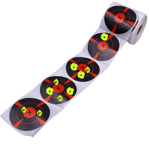 Target House 200 Pcs x 3 Inch Splatter Target Shooting Stickers Two Models Combine 100 pcs for Each