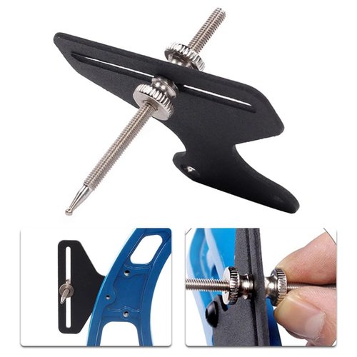 AYLIFU Recurve Bow Sight Archery Single Needle Bow Sight All-Metal 1-pin Bow Sight (for recurving and Compound Bow Sights) Archery Accessories 1pcs