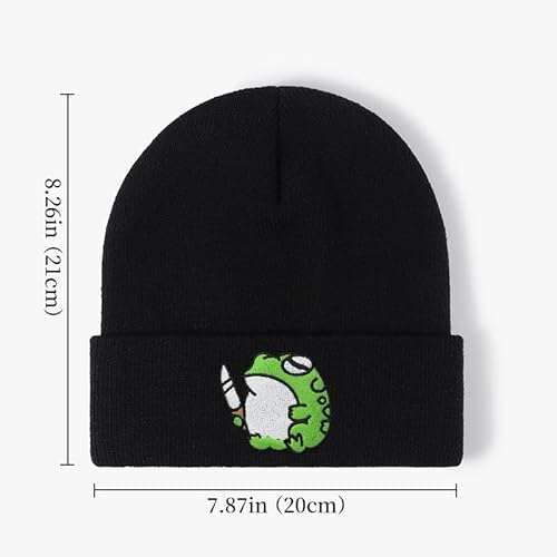 Funny Cool Beanies Cute Gothic Knit Hat for Men and Women