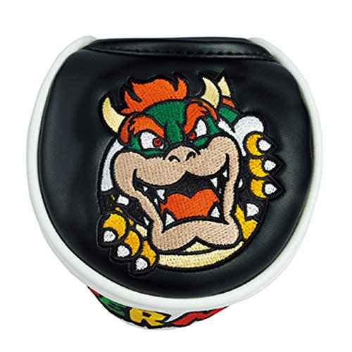 Super Mario Head Cover FW (Kupa) SMHF003 Soft Candy Golf Bag - Clear, Medium