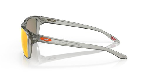 Oakley Men's Oo9448f Sylas Low Bridge Fit Rectangular Sunglasses, Grey Ink/Prizm Ruby, 58 mm