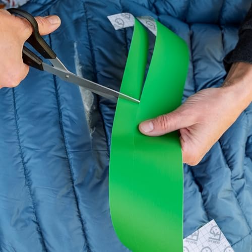 GEAR AID Tenacious Tape 3¡±x20¡± Micro-Ripstop Outdoor Fabric and Vinyl Gear Repair Tape, Quickly Fix Holes and Rips in Puffy Jackets, Rain and Snow Gear, Tents, Sleeping Bag and More, Orange, 1 Pack