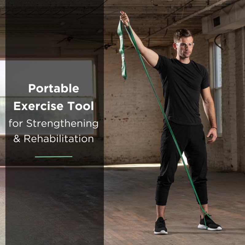 THERABAND CLX Resistance Band with Loops - Versatile Workout Tool for Strength Training