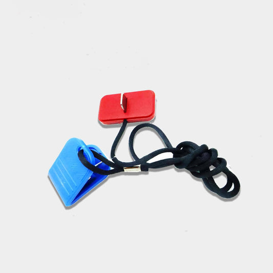 Generic Treadmill Safety Key - Suitable for Various Treadmills (Clip), blue