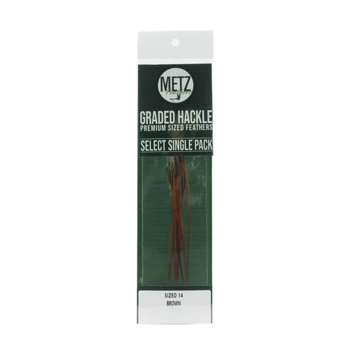 Umpqua Metz Select Hackle Single Pack 14 Brown