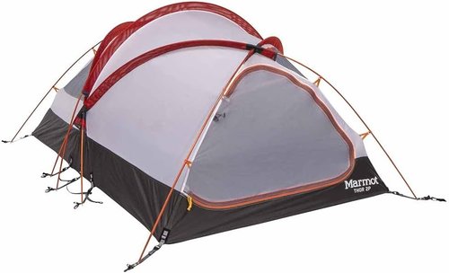 Marmot Thor 2-Person Tent | Easy Set-Up, Water-Resistant, Storm Ready, Blaze, 2 Person