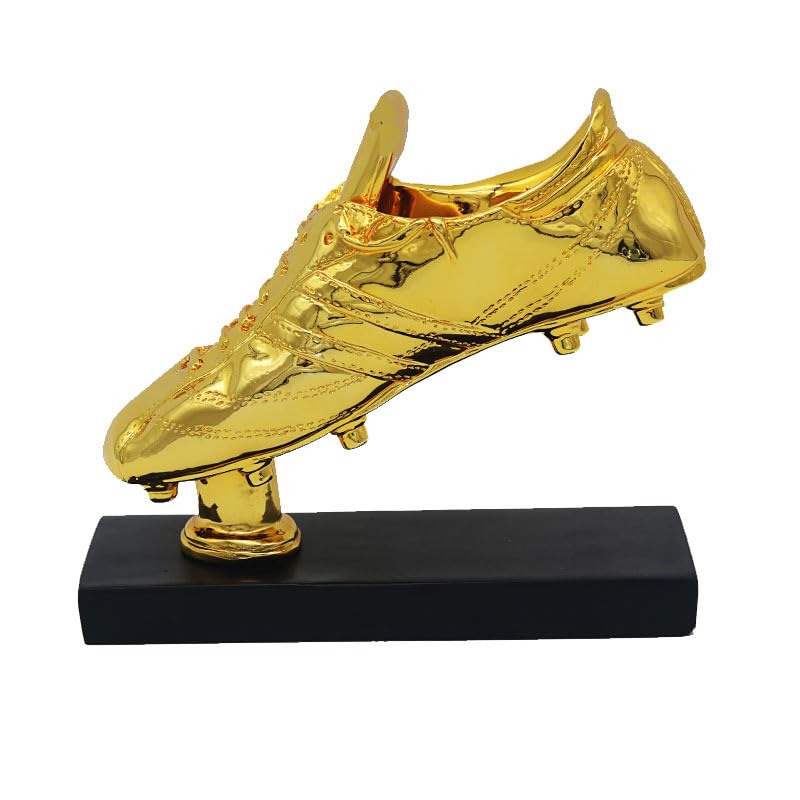 Golden Boot Soccer Trophy Award Replica - Fans Souvenir Collectible