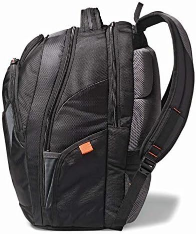 Samsonite Tectonic 2 Large Black Backpack - 18” x 13.3” x 8.6” for Travel & School
