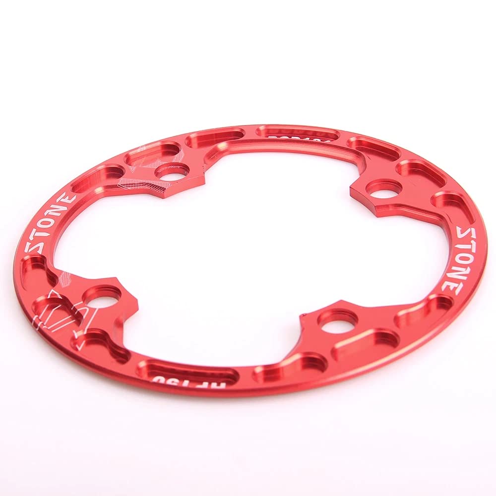 ACEOFFIX Stone Alloy MTB Bike Bash Chain Guard BCD 104mm 150mm 160mm BCD104 for XC AM FR DH Bicycle Chain Guard 30T - 36T (Black, 150mm)