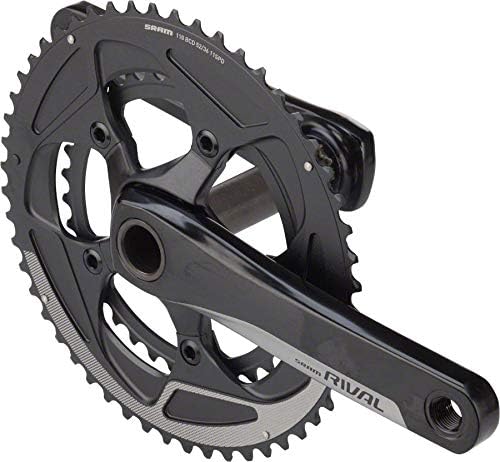 SRAM Rival 22 GXP Crankset with Yaw Technology - Lightweight & Durable Cycling Component