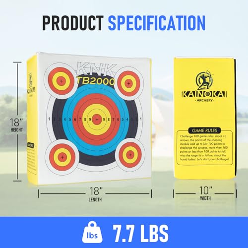 KAINOKAI Archery Bag Target Archery Targets for Backyard Available16 18" 20" 24" 32" (18")