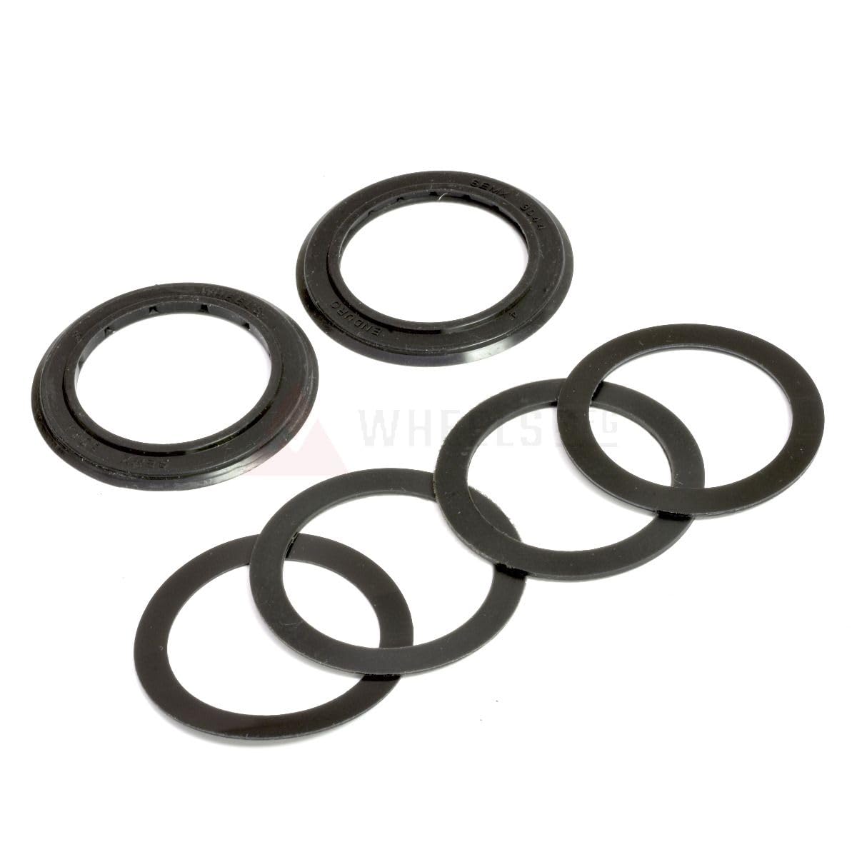 Wheels Manufacturing PF30 Threaded Angular Contact Bearings for 30mm Black,One Size,PF30-THD-AC