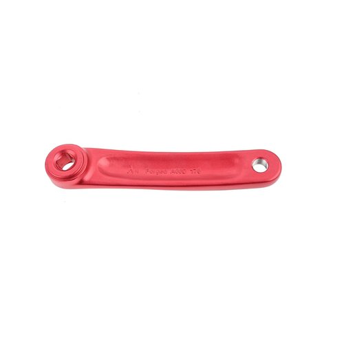PETCHOR Square Taper Crankset MTB, Mountain Bike Single Speed Crankset, Bicycle Crank Arm Set 170mm 104BCD, 36T Chainring & Bolts, Red