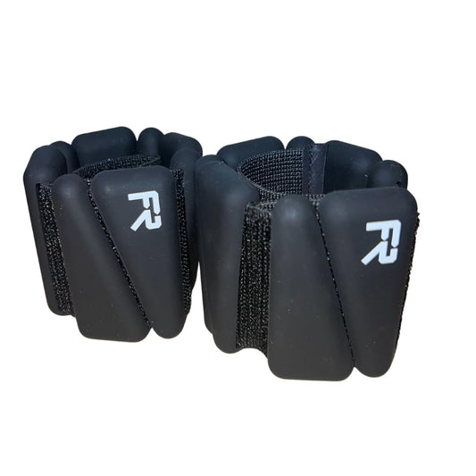 FR Wrist and Ankle Weights for Women, Black, Blue, Gray (Black)