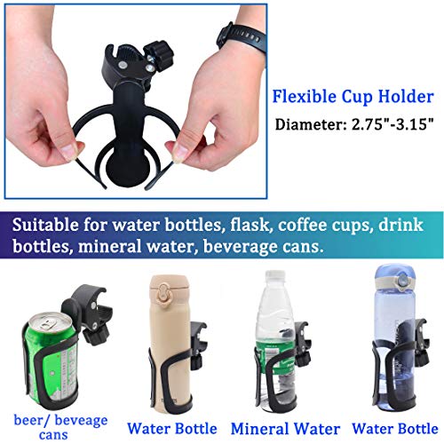 Boat Rail Cup Holder No Drilling Installation Marine Drink Holder