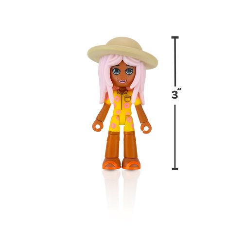 Livetopia Day at The Zoo Pack - Six 2.75-Inch Mix-and-Match Figures with Unique Accessories and Exclusive Virtual Item Code