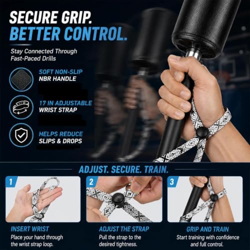 2-Pack Basketball Blocking Pad with Wrist Straps, Defensive Training Equipment