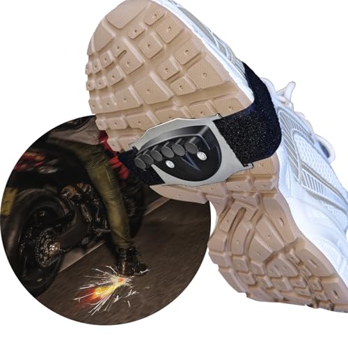 Spark-Generating Flint Pads for Motorcycles and Bicycles - Exciting Accessories for Skateboards | Foot Brake Sparks & Pressure Sliders for Thrilling Rides