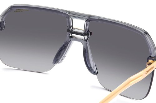 Carrera Men's 1066/S Square Sunglasses, Grey, 63/145/12