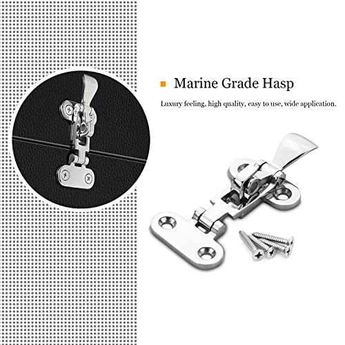 Heavy Duty Stainless Steel Marine Lockable Hatch Latch for Boat Yacht Door Cabinet