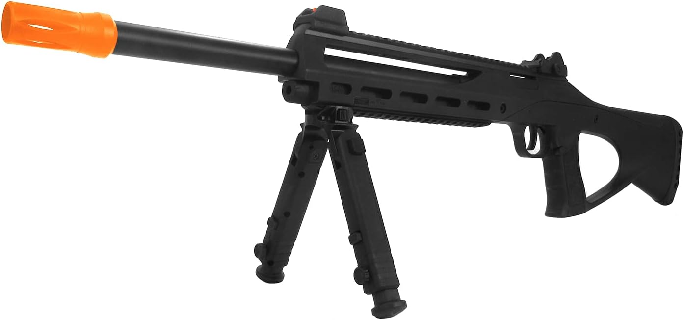 ASG TAC6 Black 6mm CO2 Airsoft Rifle - Non-Blowback, High Precision Shooting